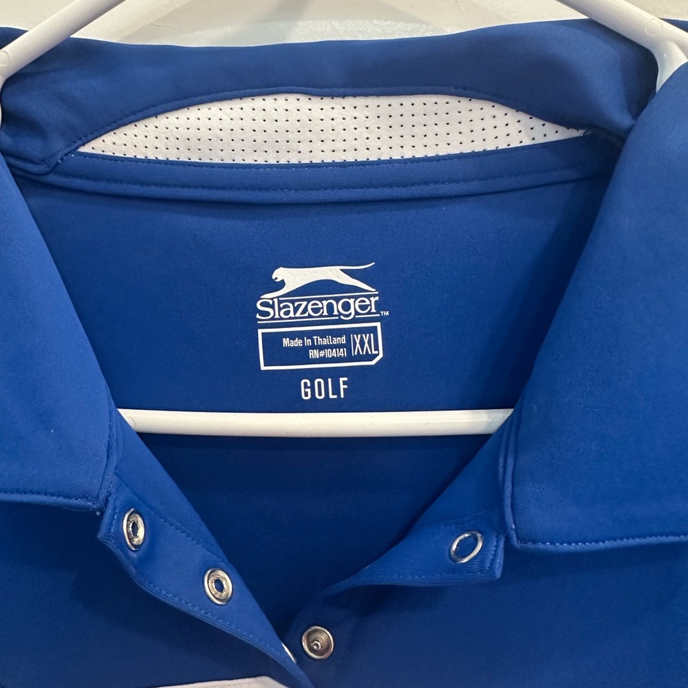 Slazenger Royal Blue Golf Polo XXL